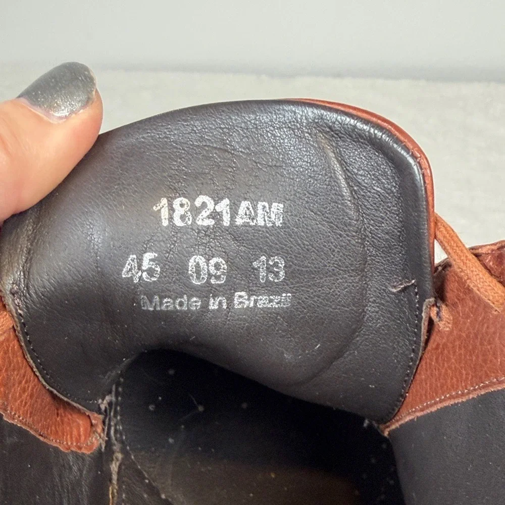 Anatomic Prime Soft‎ European Leather Brown Men's Chukka Boots Size 45